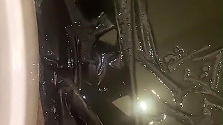 Bathroom Pee Fetish Wet Pussy Play & Intense Orgasm