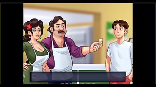 Eva welcomed her baby while Johannes had fun with Maria and Tony watched