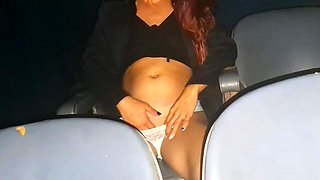 Cuckold takes wife to porn cinema for the first time!