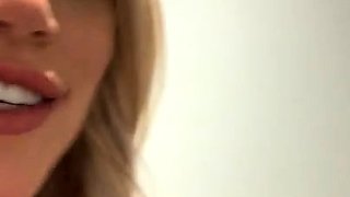 Cute amateur brunette naughty in solo jerking show on camera