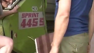 German outdoor milf - Sex