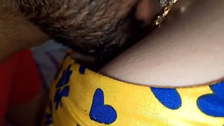 Indian Wife Cheats on Husband with Boss - First Time Hotel Sex - QueenbeautyQB