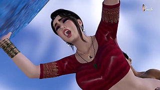 Sexy bhabhi got fucked by her customer