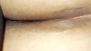 Doggystyle with Big Fat Pregnant Girl. Close-up and Cum Inside