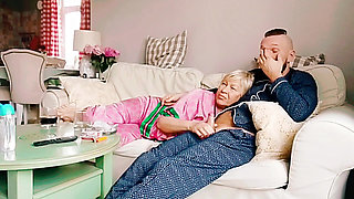 Taboo sex, Stepmom watches movies, and I her mouth