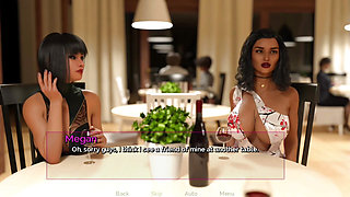 Washroom handjob By StepM0m in Family dinner, when they are in Restaurant