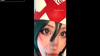 Rynkerbelle - Costume play Kiriko DEEP THROAT