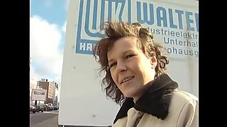 Amazing Blowjob in Parking Lot - MILF Sucks Cock POV