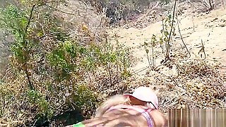 Couple films Fucking on hiking trail