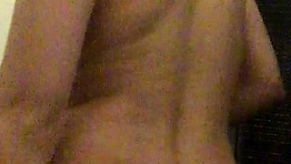 Cute amateur brunette naughty in solo jerking show on camera