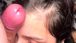 Rough anal sex is always a pleasure for a brunette slutty babe