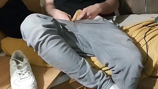White Socks Masturbation Compilation