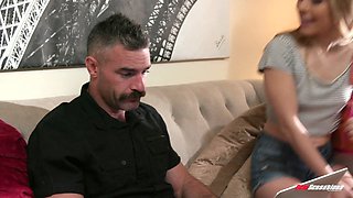 Lilly Puts A Smile On His Face