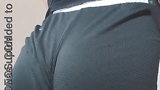 With My Neighbor in Rich Mini Shorts