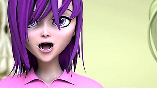 MILF Professor Moans Loudly in ANAL and Missionary Love