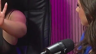 The Hot Blonde Goes Crazy with Ice in Her Pussy.