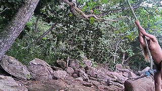 Big Dick Beach Goddess: Public Cum & Piss Outdoors Exhibitio