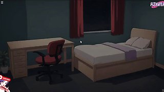 My girlfriend has a hard day at work. RELAX my partner. He gives me his panties EP 1