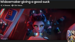 Thicc Kimberly Gives Good Head, Luna’s Beautiful Ass Receives Slow Backshots, Widowmaker Gives That Good Suck,
