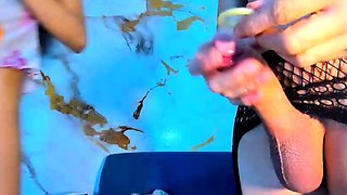 Strapon wearing fetish lesbians