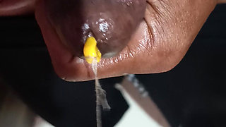 Black Big cock cum in mouth
