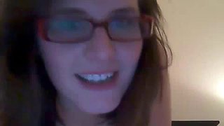 Sweet Nerd Playing With Her Pussy: Pornhub, Masturbation  Solo Porn