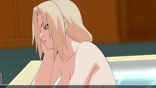 Tsunade Grinding Hard - 3D Sex Animation with MissKitty2k