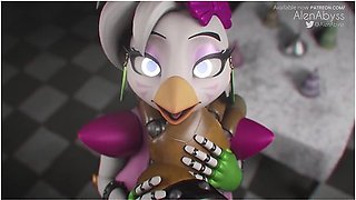 Fnaf Chicas Midnight Mischief Preview With Car Toon