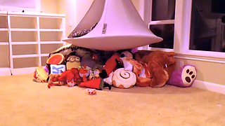 Small tit girl loves to masturbate