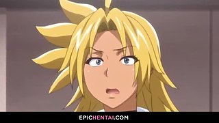 Hot gyaru orgy with anime waifus craving cocks and pussies - hentai porn