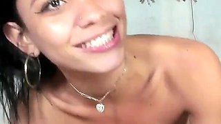 Hot Lesbians Get Dildo Fucked to Orgasm by a Dildo