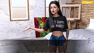 Rosewater manor: horny girl wants a dick, but all she could get is to fuck herself with a dildo - ep 16