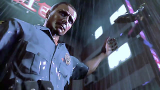 Beauty Warior and Two Cop Get Fuck - Hentai 3D 17