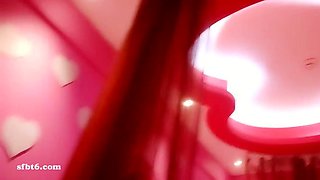 Amateur upskirt and facial Sascha Production