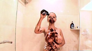 Teen Paris Milan Chocolate Shower