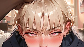 Petite babe deepthroats giant BBC