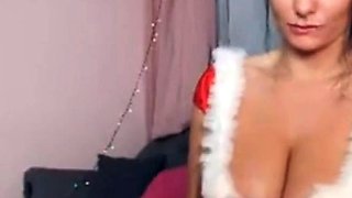 Big Tits Xmas Webcam Show