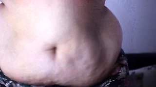 Big titted blonde milf solo toying