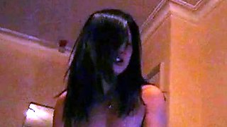 Asian MILF Interracial Sex with BBC - Amateur POV Video