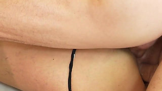 Hot MILF Test Her New Sofa with the Workers.