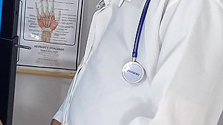 Gynecologist Sticks It up Married Woman's Ass During Exam