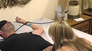 Angelica Amore the Femdom Maid Cums to Collect