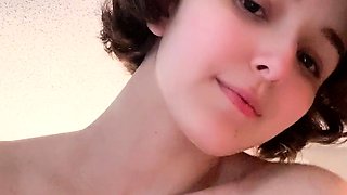 Brunette Solo Webcam Masturbation