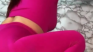Huge Cock Personal Instructor Fucks Fit Girl in the Ass While Her Husband Plays Paddle Tennis