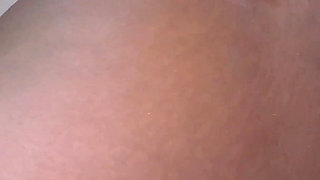 I Fuck My Ebony Little Asshole and Cum Inside Massively