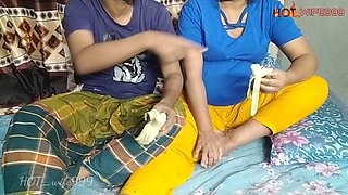 Homemade videos of a hot Indian wife with big tits satisfying her husband in various ways