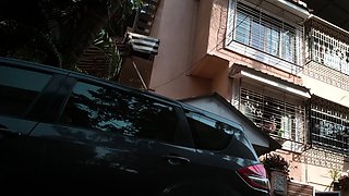 Indian pair celebrating their anniversary inside bedroom