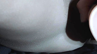 I Try a Dildo for the First Time, and I Cum Using It Together with the Vibrator