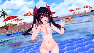 MMD Hanabiã»Sparkle [Haniwa's Miniature Garden]