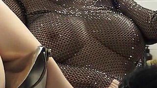 Latex Slave Face Dildo Fucking!